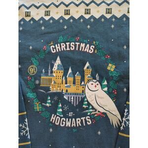 NWT Harry Potter Christmas At Hogwarts XS Holiday Sweater Hedwig Castle New